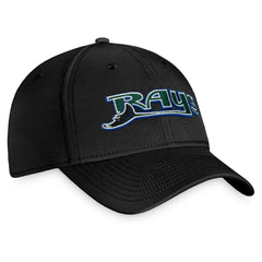Tampa Bay Rays Fanatics Cooperstown Core Flex Hat - Black Hats