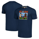 John Elway & Terrell Davis Denver Broncos Homage Unisex NFL Jam Retired Tri-Blend T-Shirt - Navy T-shirts
