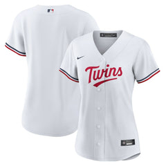 Minnesota Twins Nike Women's Home Replica Team Logo Jersey - White Jerseys