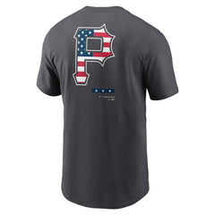 Pittsburgh Pirates Nike Americana T-Shirt - Anthracite T-shirts
