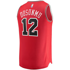 Ayo Dosunmu Chicago Bulls Fast Break Replica Jersey Icon Editi- Red - Fanatics