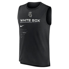 Chicago White Sox Nike Exceed Performance Tank Top - Black Tanks