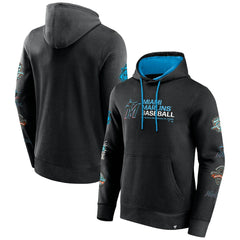 Miami Marlins Fanatics Extra Innings Hoodie - Black Hoodies