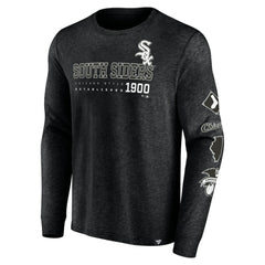 Chicago White Sox Fanatics High Whip Pitcher Long Sleeve T-Shirt - Black T-shirts