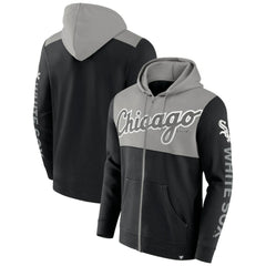 Chicago White Sox Fanatics Walk Off Fleece Full-Zip Hoodie - Black Hoodies