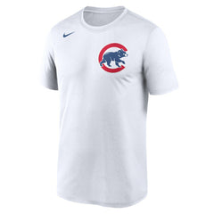 Chicago Cubs Nike New Legend Wordmark Dri-FIT T-Shirt - White T-shirts