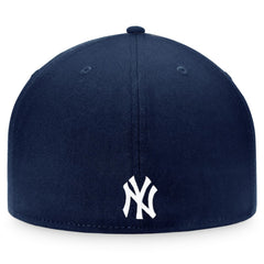 New York Yankees Fanatics Fundamental Two-Tone Fitted Hat - Navy/Gray Hats