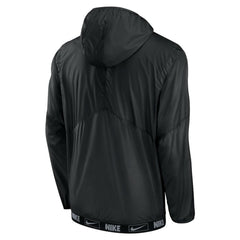 St. Louis Cardinals Nike Authentic Night Game Performance Half-Zip Windbreaker - Black Windbreaker