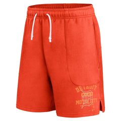 Detroit Tigers Nike Statement Ball Game Shorts - Orange Shorts