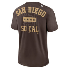 San Diego Padres Nike Statement Game Over T-Shirt - Brown T-shirts