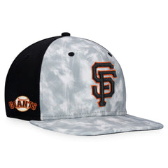 San Francisco Giants Majestic Smoke Dye Snapback Hat - Gray Hats