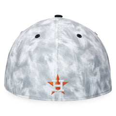 Houston Astros Fanatics Smoke Dye Fitted Hat - Black/White Hats