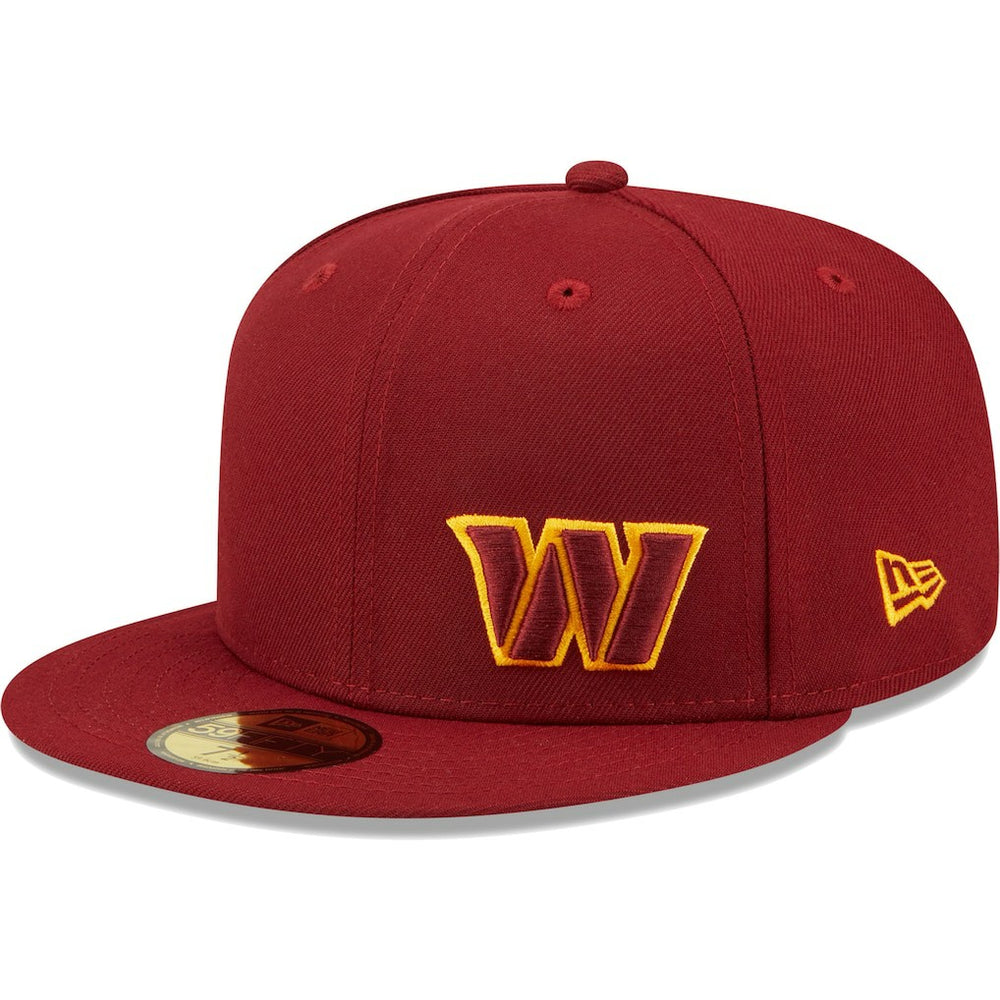 Washington Commanders New Era Flawless 59FIFTY Fitted Hat - Burgundy Hats