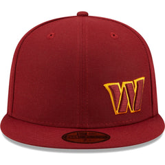 Washington Commanders New Era Flawless 59FIFTY Fitted Hat - Burgundy Hats