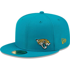 Jacksonville Jaguars New Era Flawless 59FIFTY Fitted Hat - Teal Hats