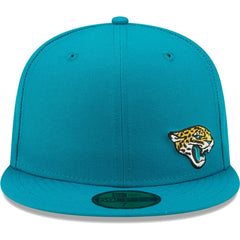 Jacksonville Jaguars New Era Flawless 59FIFTY Fitted Hat - Teal Hats