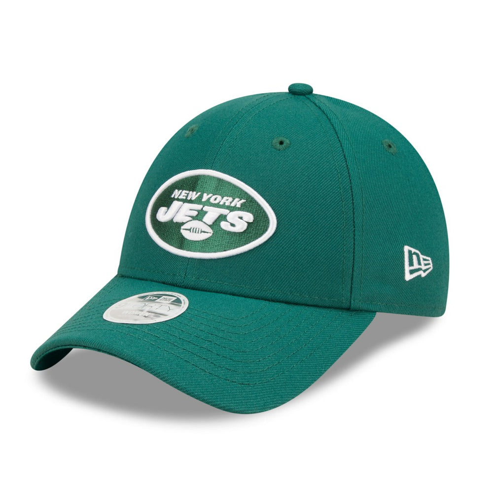 New York Jets New Era Women's Simple 9FORTY Adjustable Hat - Green Hats