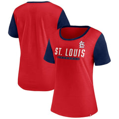 St. Louis Cardinals Fanatics Women's Mound T-Shirt - Red T-shirts
