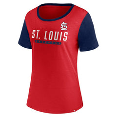 St. Louis Cardinals Fanatics Women's Mound T-Shirt - Red T-shirts