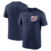 Washington Nationals Nike Wordmark Legend Performance Big & Tall T-Shirt - Navy T-shirts