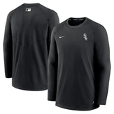 Chicago White Sox Nike Authentic Collection Logo Performance Long Sleeve T-Shirt - Black T-shirts