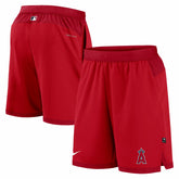 Los Angeles Angels Nike Authentic Collection Flex Vent Performance Shorts - Red Shorts