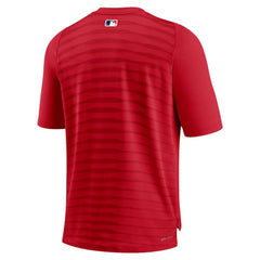 Boston Red Sox Nike Authentic Collection Pregame Raglan Performance V-Neck T-Shirt - Red T-shirts
