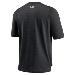 San Francisco Giants Nike Authentic Collection Pregame Raglan Performance V-Neck T-Shirt - Black T-shirts