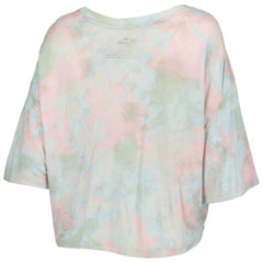 Chicago White Sox Majestic Threads Women's Cooperstown Collection Tie-Dye Boxy Cropped Tri-Blend T-Shirt T-shirts