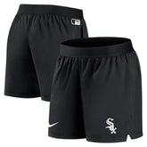 Chicago White Sox Nike Women's Authentic Collection Team Performance Shorts - Black Shorts