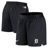 Detroit Tigers Nike Women's Authentic Collection Team Performance Shorts - Navy Shorts