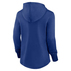 Chicago Cubs Nike Women's Authentic Collection Pregame Performance Pullover Hoodie - Royal Hoodies