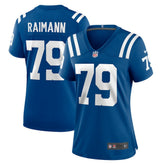 Bernhard Raimann Indianapolis Colts Women's Player Game Jersey - Royal Jerseys