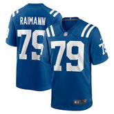 Bernhard Raimann Indianapolis Colts Player Game Jersey - Royal Jerseys