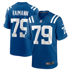 Bernhard Raimann Indianapolis Colts Player Game Jersey - Royal Jerseys