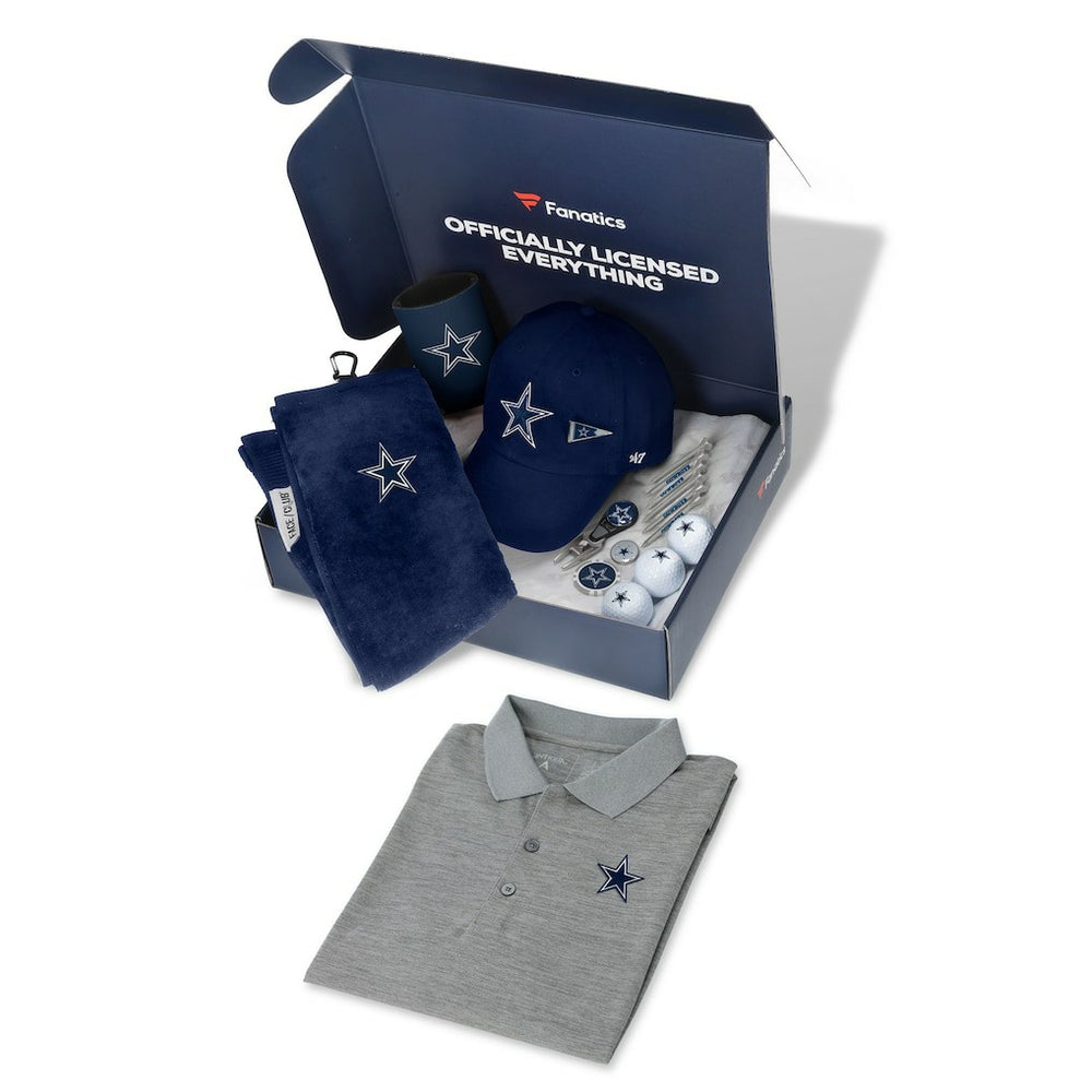Dallas Cowboys WinCraft Pack Golf Themed Gift Box -