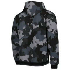 Chicago Bears The Wild Collective Camo Pullover Hoodie - Black Hoodies