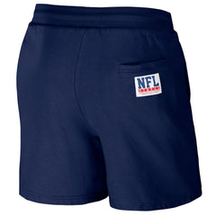New England Patriots NFL x Staple Throwback Vintage Wash Fleece Shorts - Navy Shorts