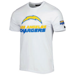 Los Angeles Chargers Pro Standard Mash Up T-Shirt - White T-shirts