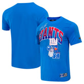 New York Giants Pro Standard Super Bowl XLVI Patch Hometown Collection T-Shirt - Royal T-shirts