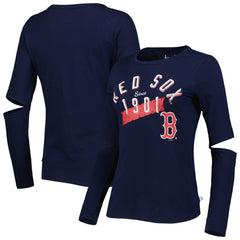 Boston Red Sox Touch Women's Formation Long Sleeve T-Shirt - Navy T-shirts