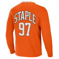 Cleveland Browns NFL x Staple Core Team Long Sleeve T-Shirt - Orange T-shirts