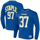 Los Angeles Rams NFL x Staple Core Team Long Sleeve T-Shirt - Royal T-shirts