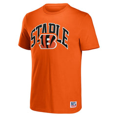Cincinnati Bengals NFL x Staple Logo Lockup T-Shirt - Orange T-shirts