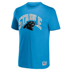 Carolina Panthers NFL x Staple Logo Lockup T-Shirt - Blue T-shirts