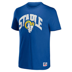 Los Angeles Rams NFL x Staple Logo Lockup T-Shirt - Royal T-shirts