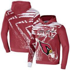 Arizona Cardinals NFL x Staple All Over Print Pullover Hoodie - Cardinal Hoodies