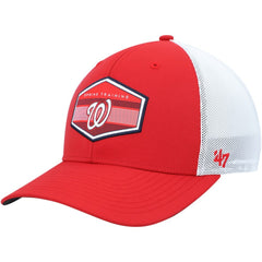 Washington Nationals '47 Spring Training Burgess Trucker Adjustable Hat - Red/White Hats