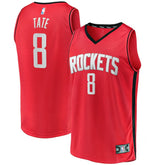 Jae'Sean Tate Houston Rockets Fast Break Replica Jersey Icon Edition Red - Fanatics