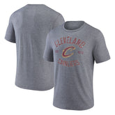 Cleveland Cavaliers Heritage Tri-Blend T-Shirt Heather Gray outlet